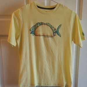 Vineyard Vines Kids Yellow Fish Taco Tee